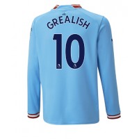 Fotbalové Dres Manchester City Jack Grealish #10 Domácí 2022-23 Dlouhý Rukáv